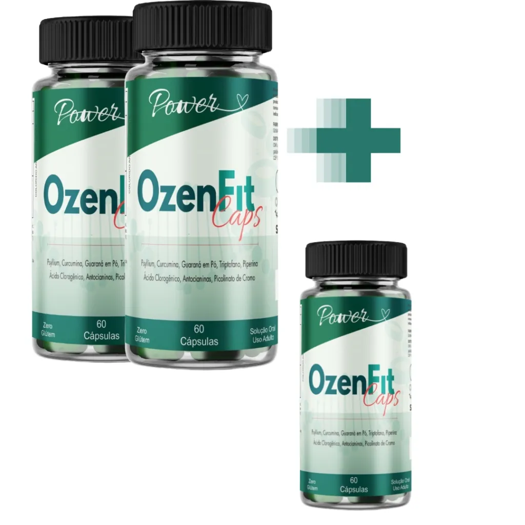 OzenFit Caps 3 Frascos