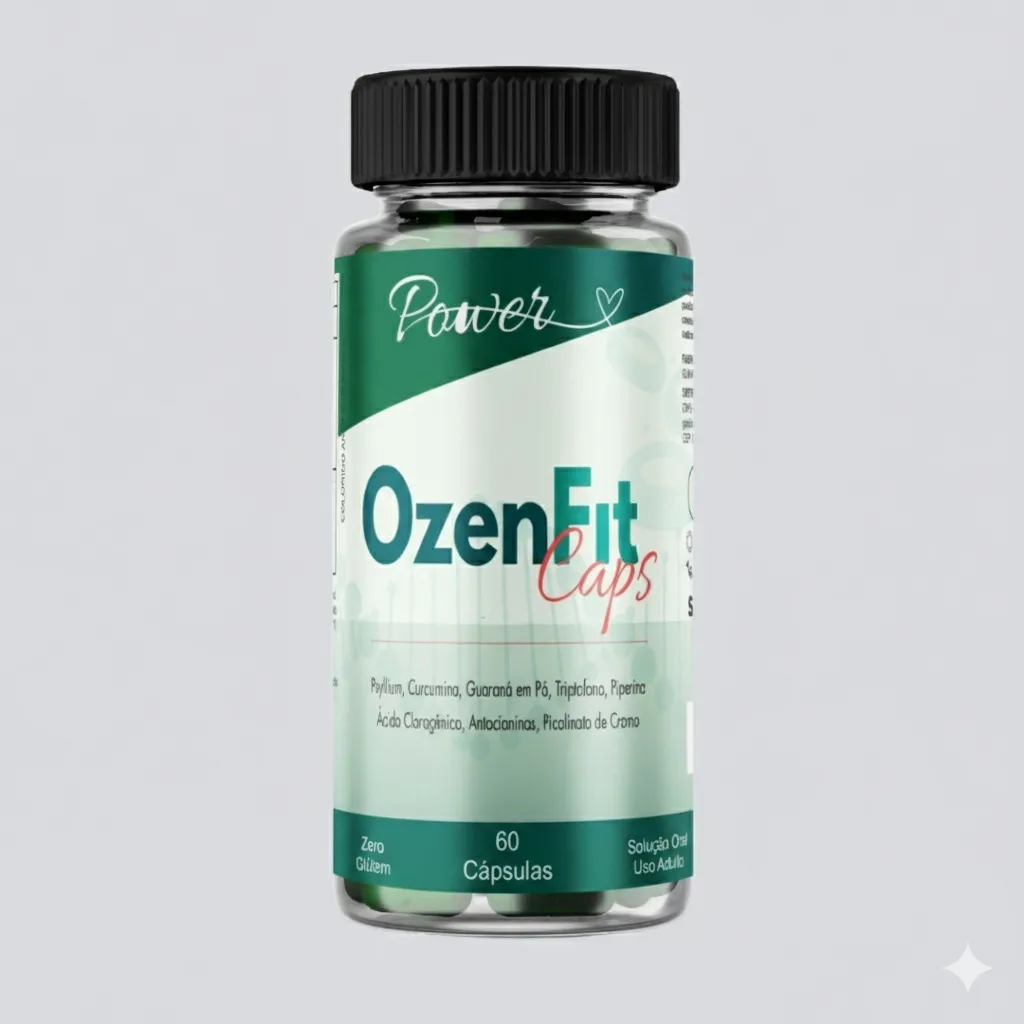 OzenFit Caps - Suplemento Natural para Emagrecimento